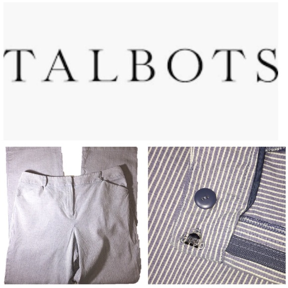 Talbots Pants - Talbots Pinstripe Pants